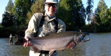 Stamp River Coho on the Fly or Gear