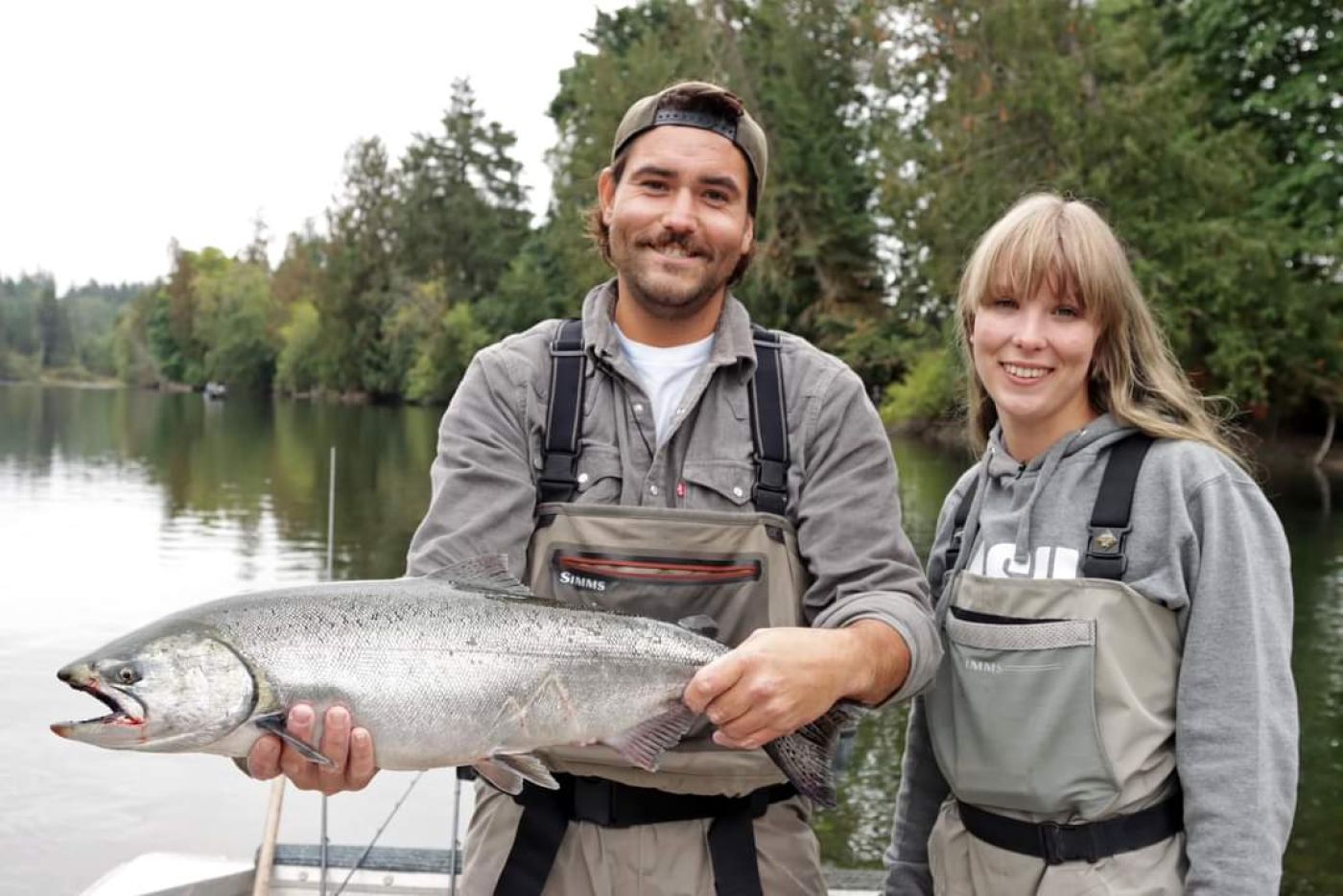 Vancouver Island BC Fishing Lodge - Fall Stamp Somass River Fishing Report  - Murphy Sport Fishing