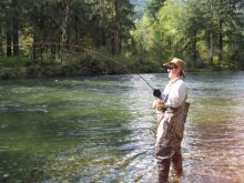 Steelhead Fishing From shore - 4x4 Access
