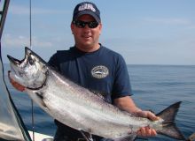 Ucluelet - Nice Salmon Catch