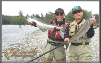 Japanese Long Pole Fishing for Coho