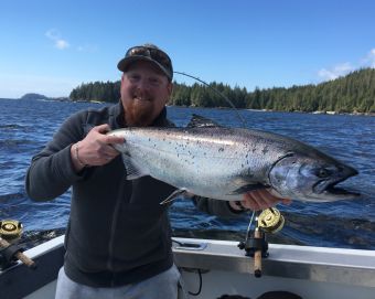 Spring Chinook Salmon Barkley Sound Shaun Evans 2017