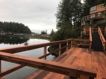 Dockside Cabin Deck