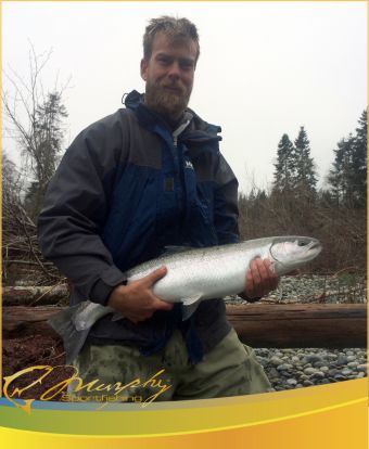 1st Winter run Steelhead of the season!