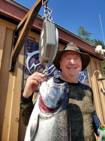 Kyuquot Aug 20 Chinook Salmon