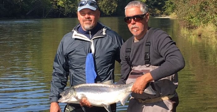 Gephardt Boys Stamp River Coho