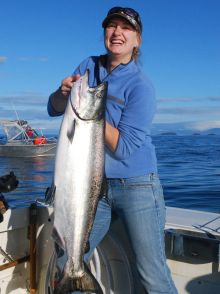 Beauty Ucluelet Chinook - Nice Fish!