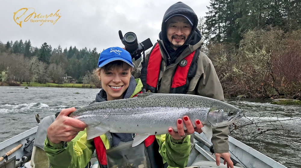 Kitty and Rod Jan 2018 Winter Steelhead